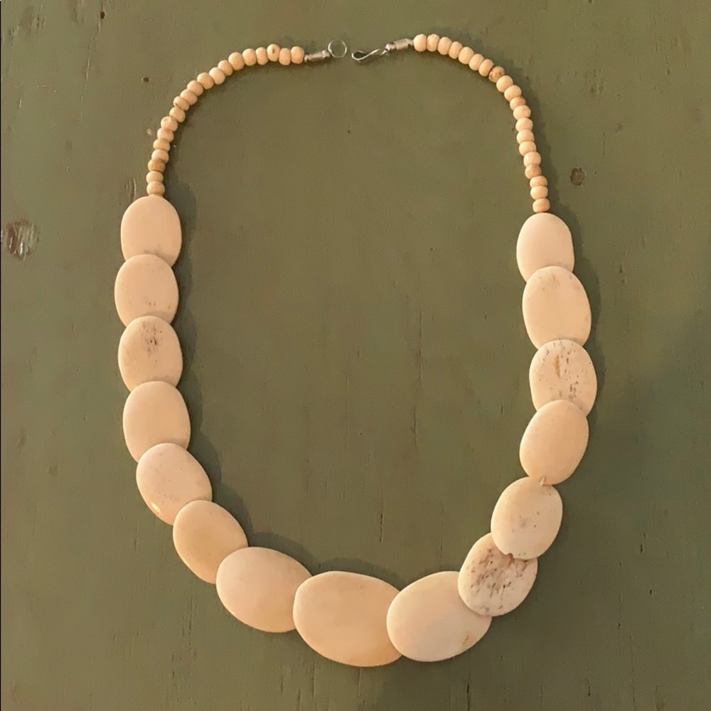 Real bone necklace